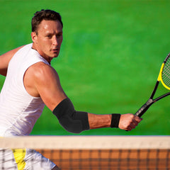 COMNICO sujeción en jugador de tenis, compresión sin limitar movimiento