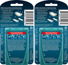 compeed primer plano del gel hidrocoloide que amortigua y reduce el dolor