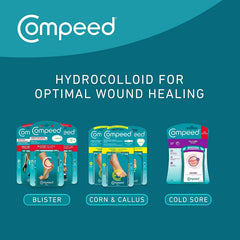 Compeed persona caminando con almohadilla para comodidad durante actividad