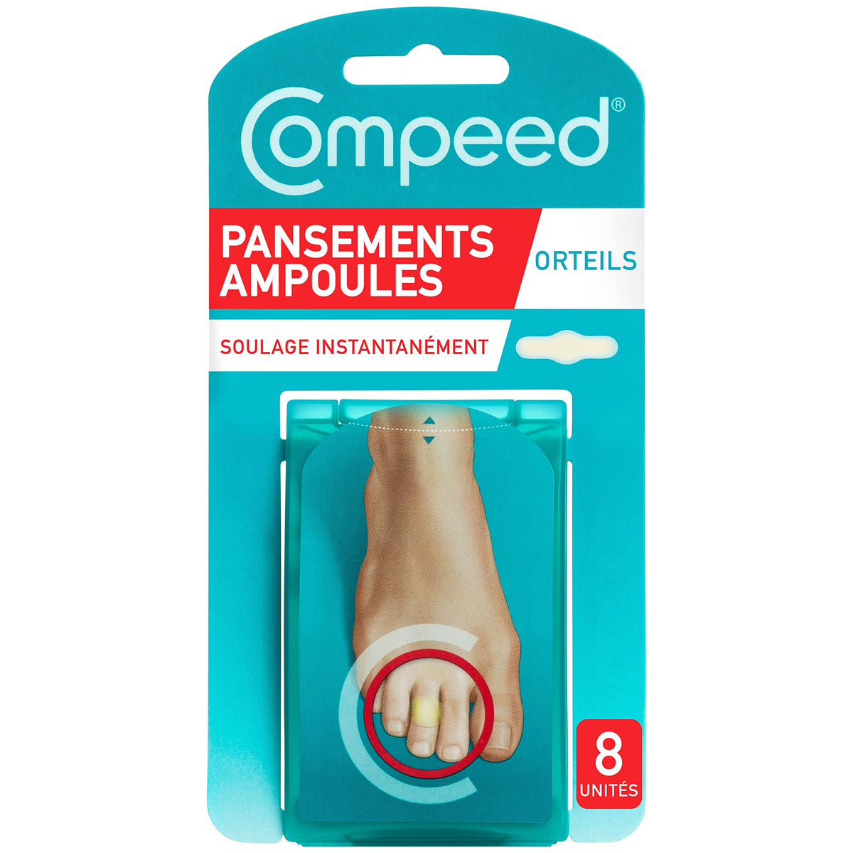 Compeed parches ampollas dedos, caja: protección rápida para ampollas en dedos.