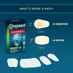 Segunda piel Compeed, entorno húmedo para curación eficiente.