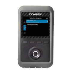 Compex Performance 3.0 frontal mostrando controles y beneficio de uso fácil