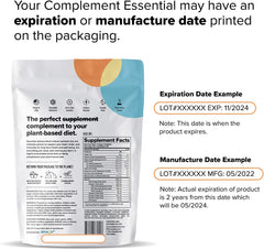 Complement sello de prueba de terceros indicando pureza y confianza