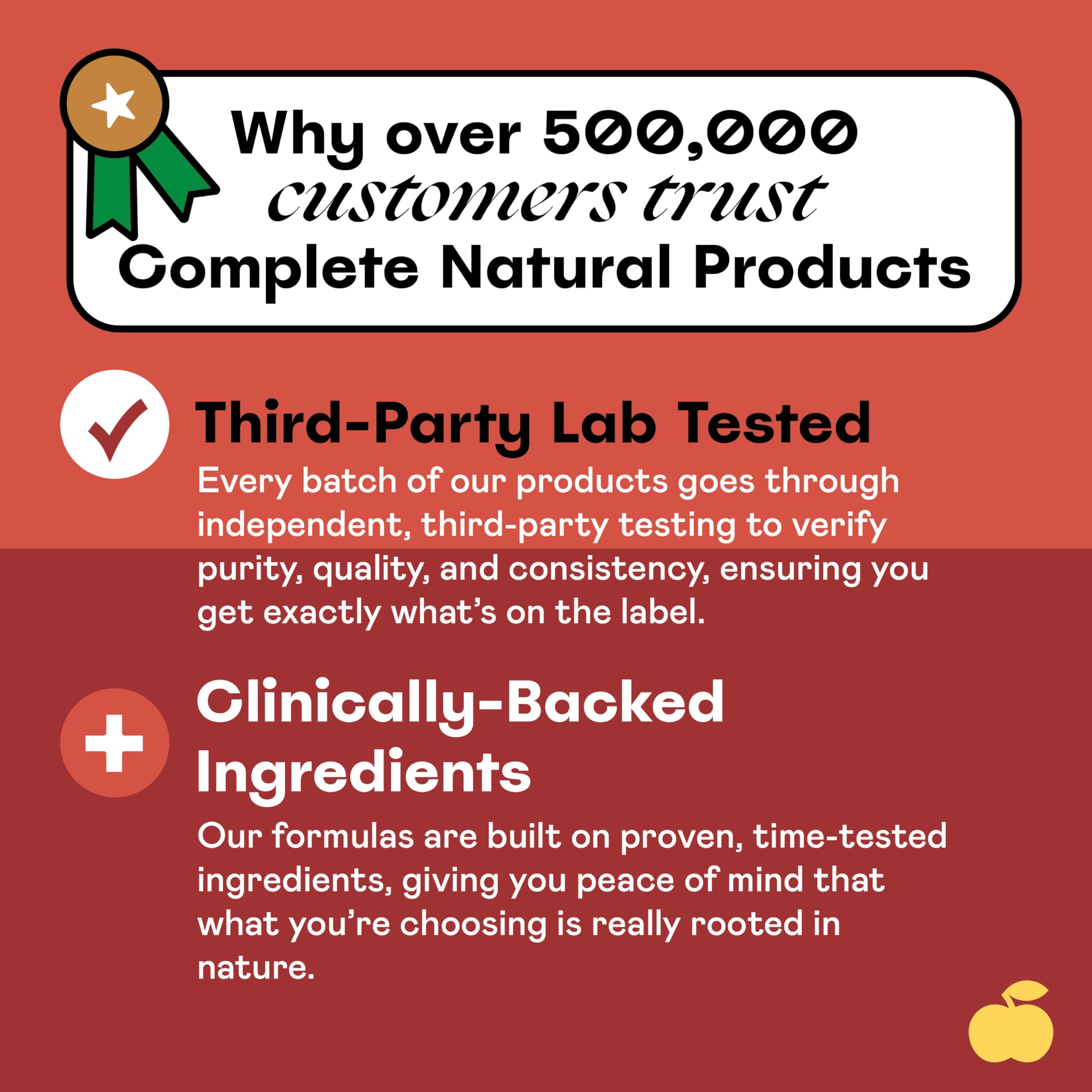 Complete Natural Products frasco sobre encimera de cocina mostrando uso cotidiano