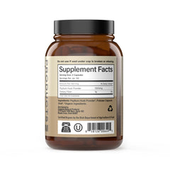 Complete Natural Products etiqueta orgánica y certificaciones visibles, transparencia del origen