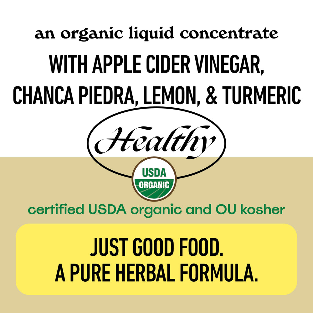 Complete Natural Products etiqueta con sellos USDA Organic y OU Kosher visibles