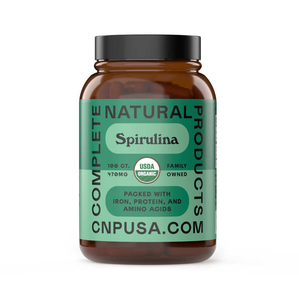 Complete Natural Products frente del empaque mostrando beneficios claros