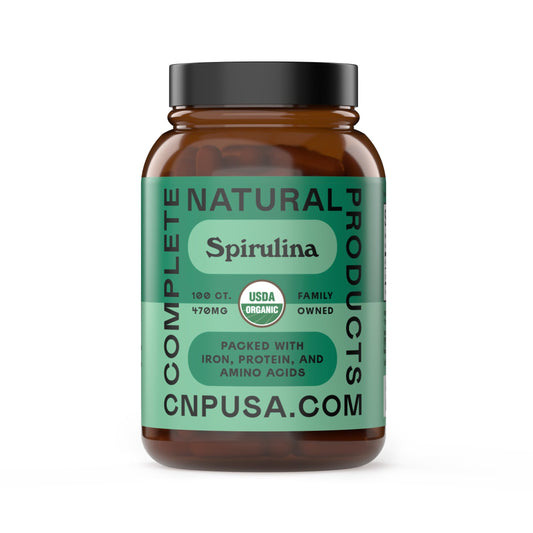 Complete Natural Products frente del empaque mostrando beneficios claros