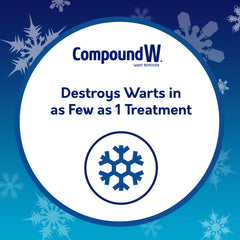 Compound W detalle del aplicador ultrafino para tratar verrugas con control