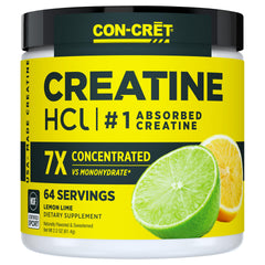 CON-CRET envase frontal mostrando sabor limón-lima y beneficios rápidos