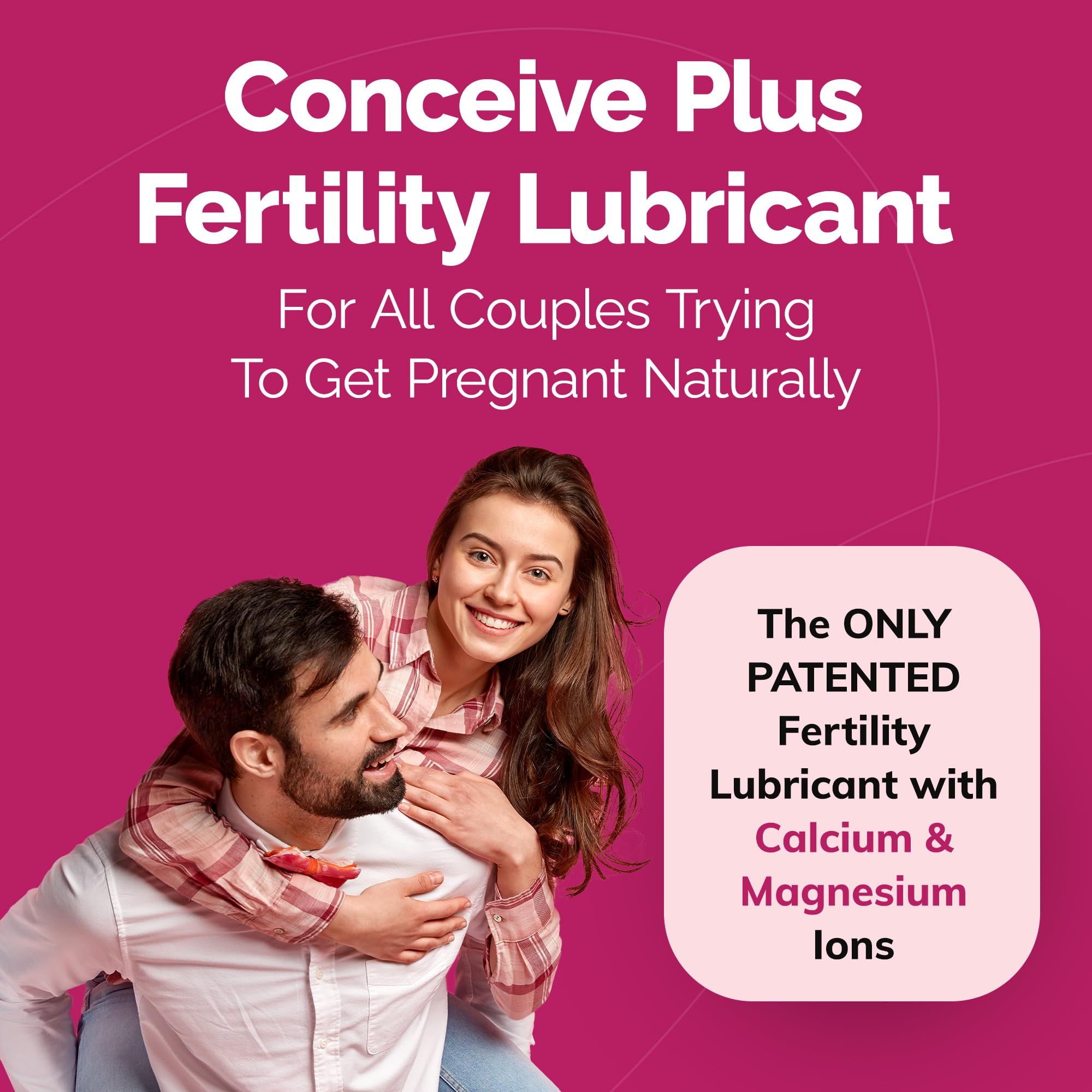 CONCEIVE PLUS gel detalle de textura clara y sedosa que mejora la comodidad