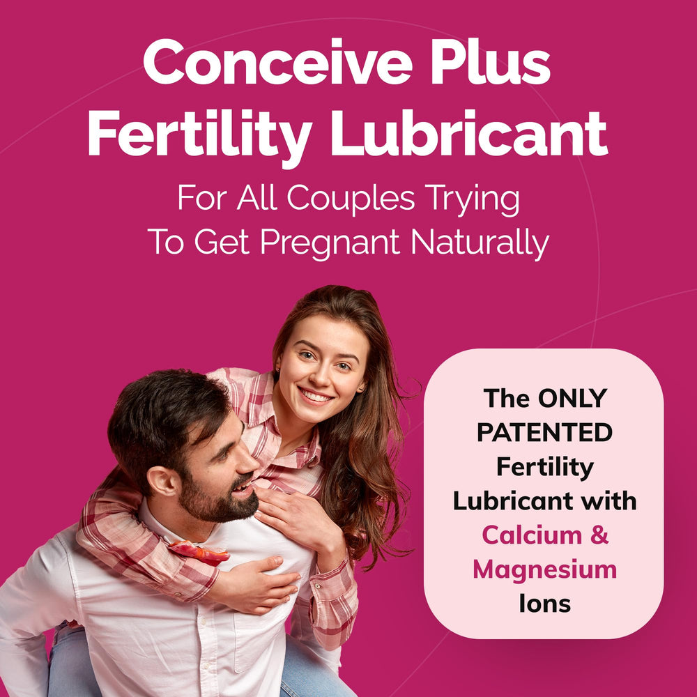 CONCEIVE PLUS gel detalle de textura clara y sedosa que mejora la comodidad