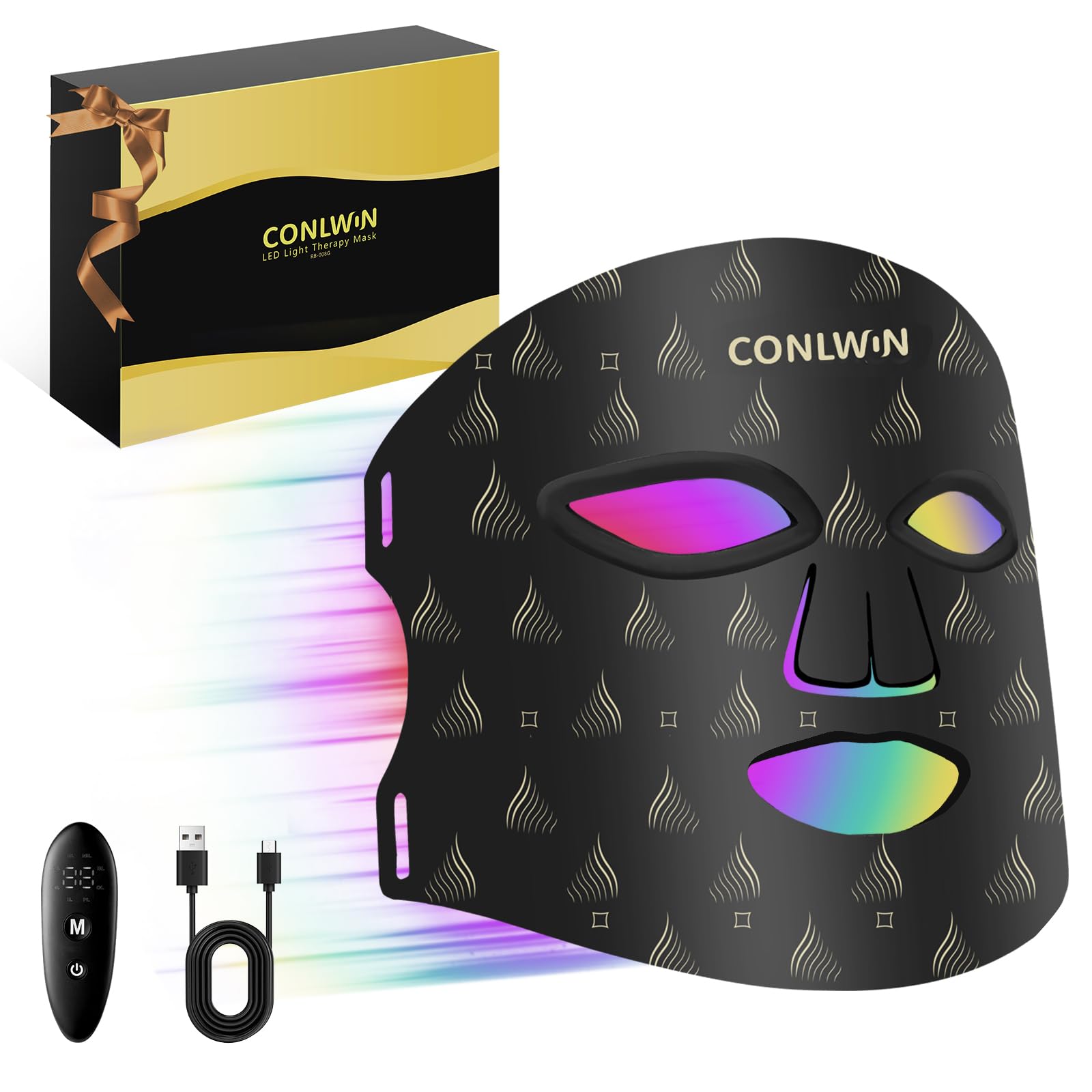 CONLWIN mascarilla frontal mostrando diseño y cobertura total
