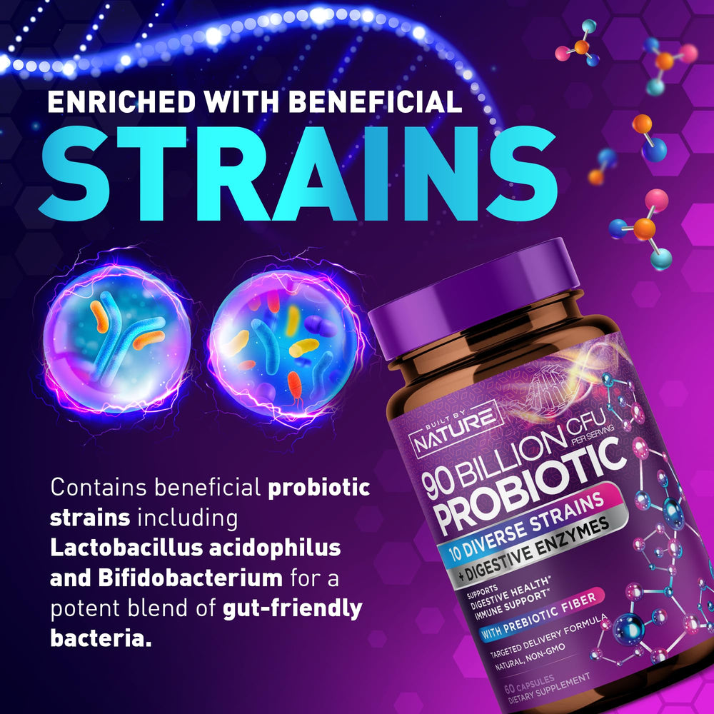 Bifidobacterium de Construido por la Naturaleza para equilibrio de flora intestinal.