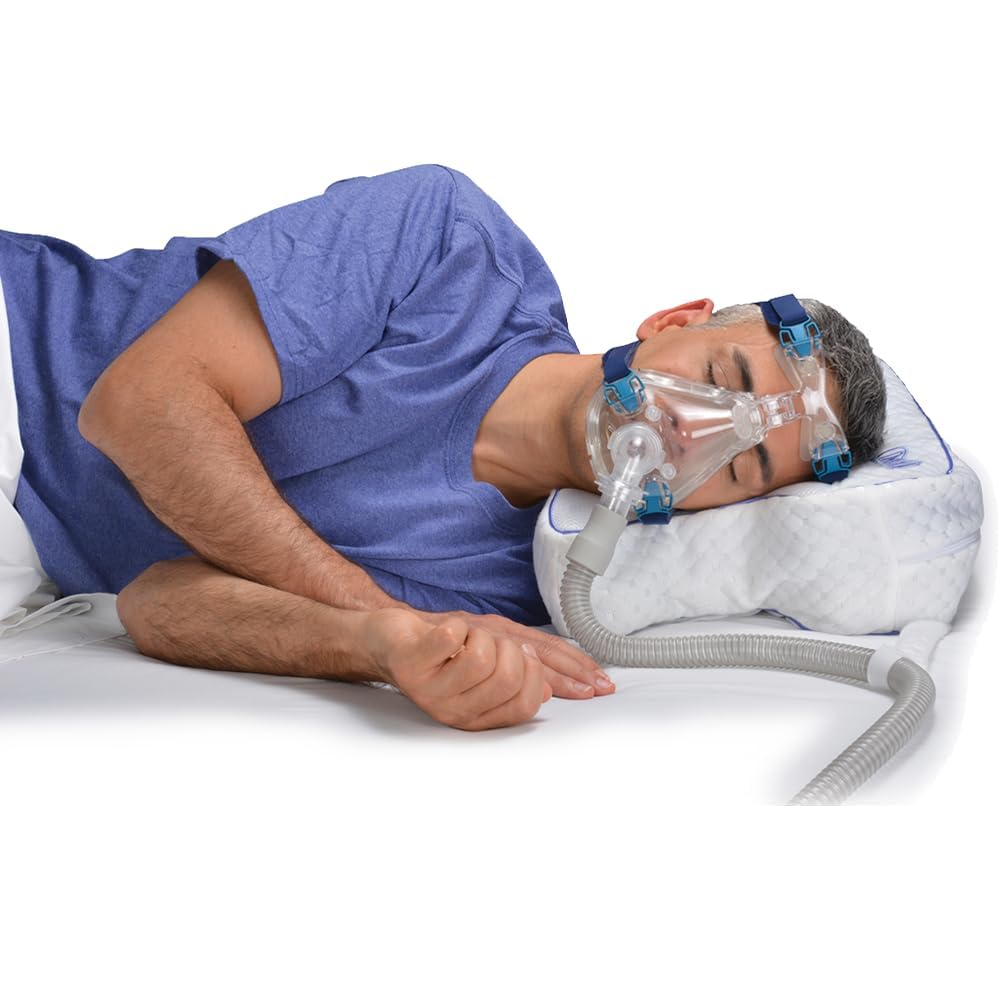 Contour almohada frontal mostrando forma ergonómica y soporte cervical