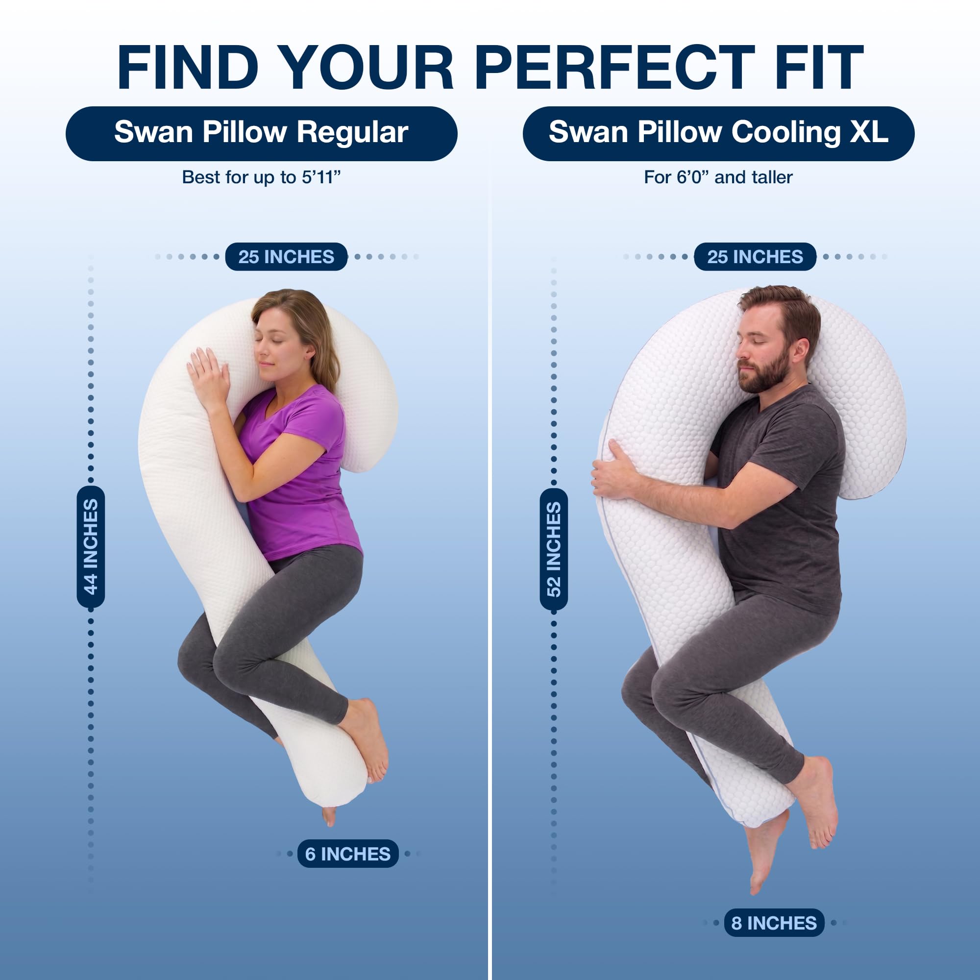 Contour almohada en dormitorio moderno ilustrando uso y estética relajante