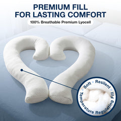 Contour almohada en secadora para esponjar el relleno y recuperar densidad