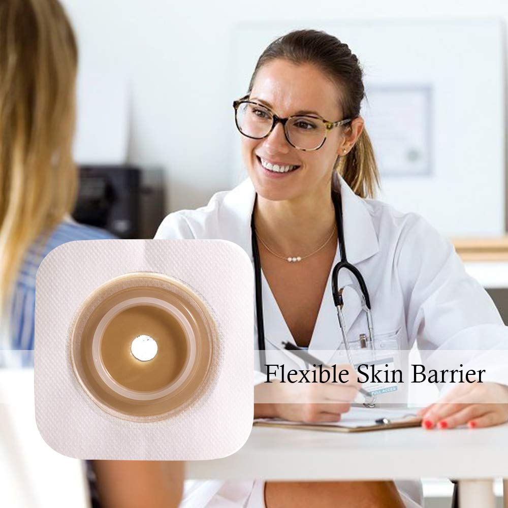 ConvaTec primer plano textura hidrocoloide que ofrece adaptabilidad y protección