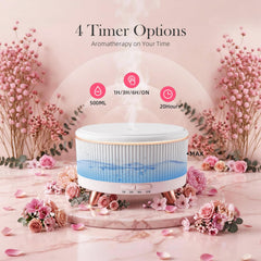 COOKMEX en salón decorativo añadiendo aroma y luz ambiental
