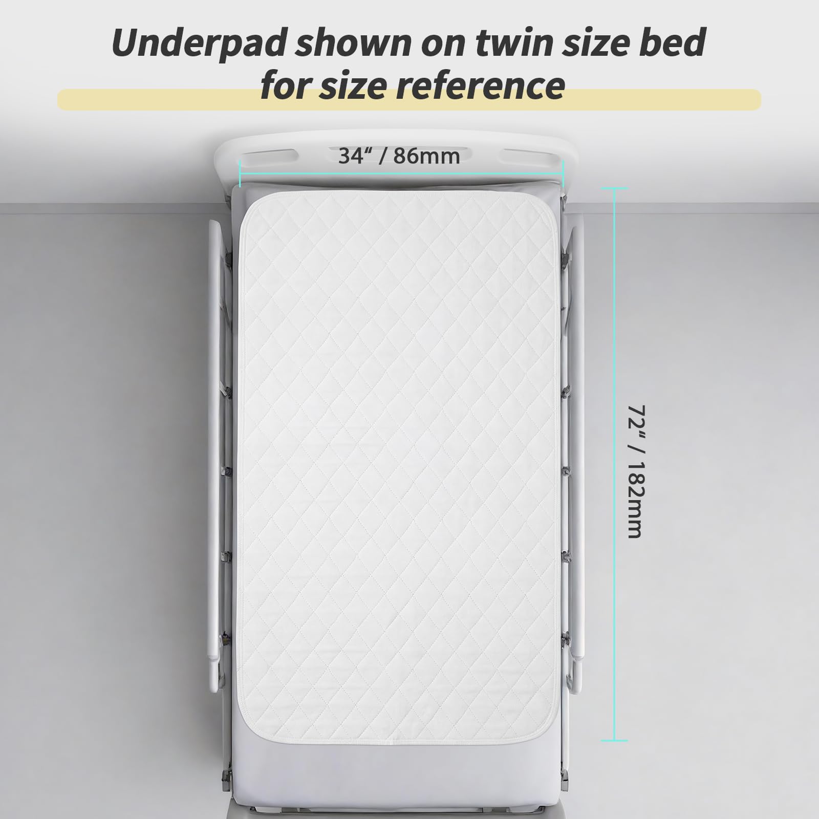 CoolShields protector en uso sobre cama brindando protección nocturna