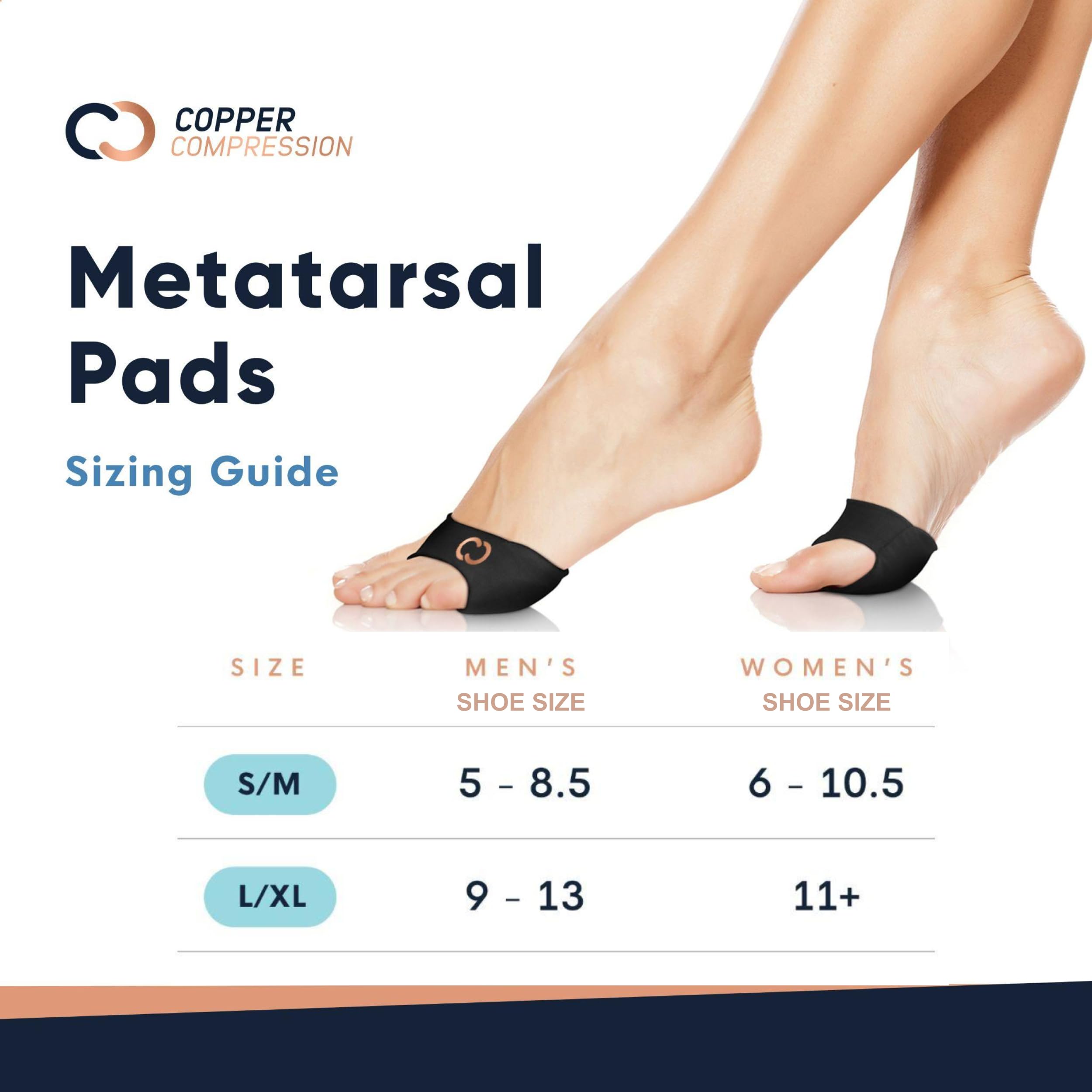 Copper Compression tejido con cobre cercano que mantiene pies secos y frescos
