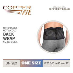 Copper Fit inserto de gel flexible para terapia calor o frío