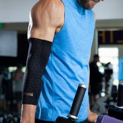 Copper Fit etiqueta con instrucciones y beneficios visibles