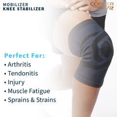 Copper Fit Mobilizer 2XL comparación de tamaño 2XL para guía de tallas