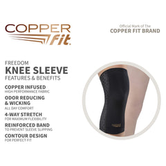 Copper Fit primer plano de la textura de la fibra con cobre que evita olores