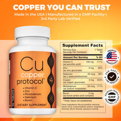 Copper Protocol cápsula en mano lista para tomar y conveniencia diaria