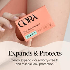 Cora comparación de tamaños Regular y Super para elegir absorción