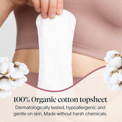 Cora detalle del topsheet 100% algodón orgánico, suave y transpirable