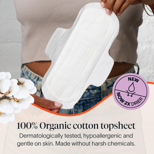 Cora primer plano de la cubierta 100% algodón orgánico, suave para piel sensible