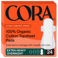 Cora empaque frontal mostrando 24 unidades y diseño nocturno que transmite seguridad