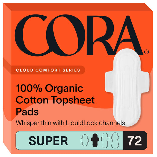 Cora empaque frontal mostrando 72 unidades y protección confiable