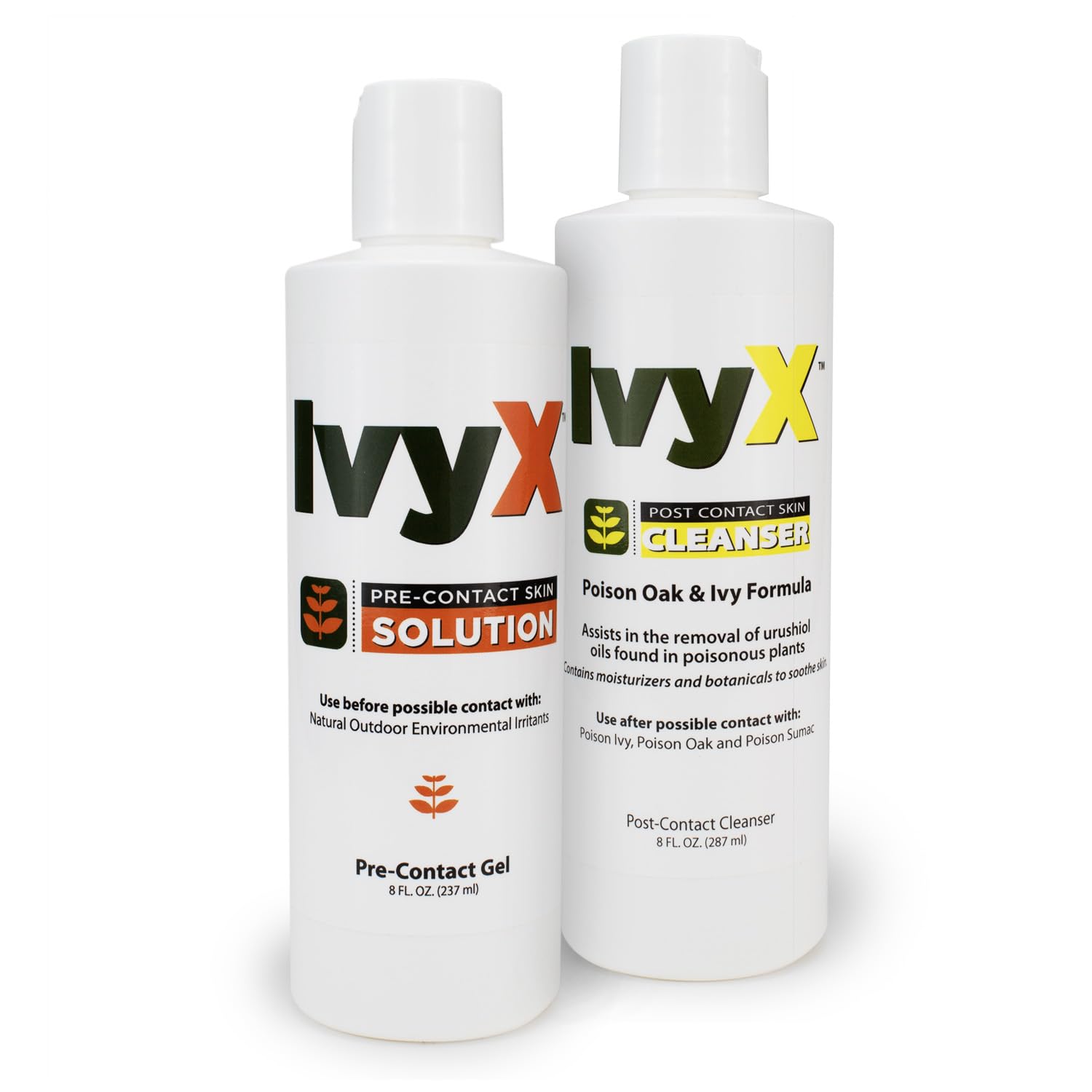 CoreTex Ivy X frascos frontales mostrando el kit y su practicidad