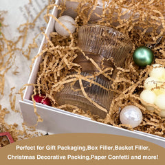 Corlcol en caja de regalo realzando productos y evitando movimientos