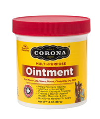 Corona envase frontal mostrando 14 oz y beneficios