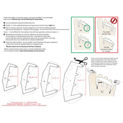 Correct Toes en ambiente doméstico relajado para uso durante descanso