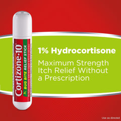 Cortizone-10 sticks guardados dentro de un botiquín portátil útil