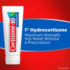 Cortizone 10 tubo junto a mano para visualizar el tamaño portátil