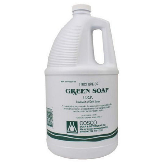 Cosco botella frontal 1 gal con jabón verde concentrado, ahorro y uso profesional