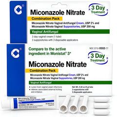 Cosette Pharmaceuticals paquete frontal mostrando el tratamiento combinado y su conveniencia