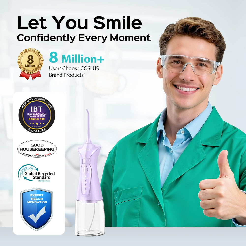 COSLUS boquilla multifuncional enfocada para limpieza precisa entre brackets