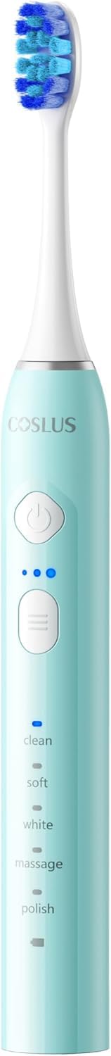 COSLUS C30 vista frontal del cepillo con diseño ergonómico y limpieza eficaz