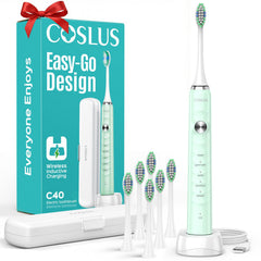 COSLUS C40 vista frontal del mango y cabezal, diseño ergonómico y profesional
