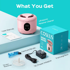 COSLUS C60 en un baño silencioso por la noche, ideal para rutina nocturna