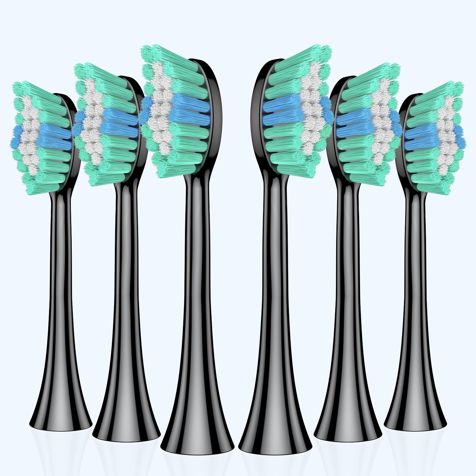 COSLUS vista frontal del pack seis cabezales, reposición práctica