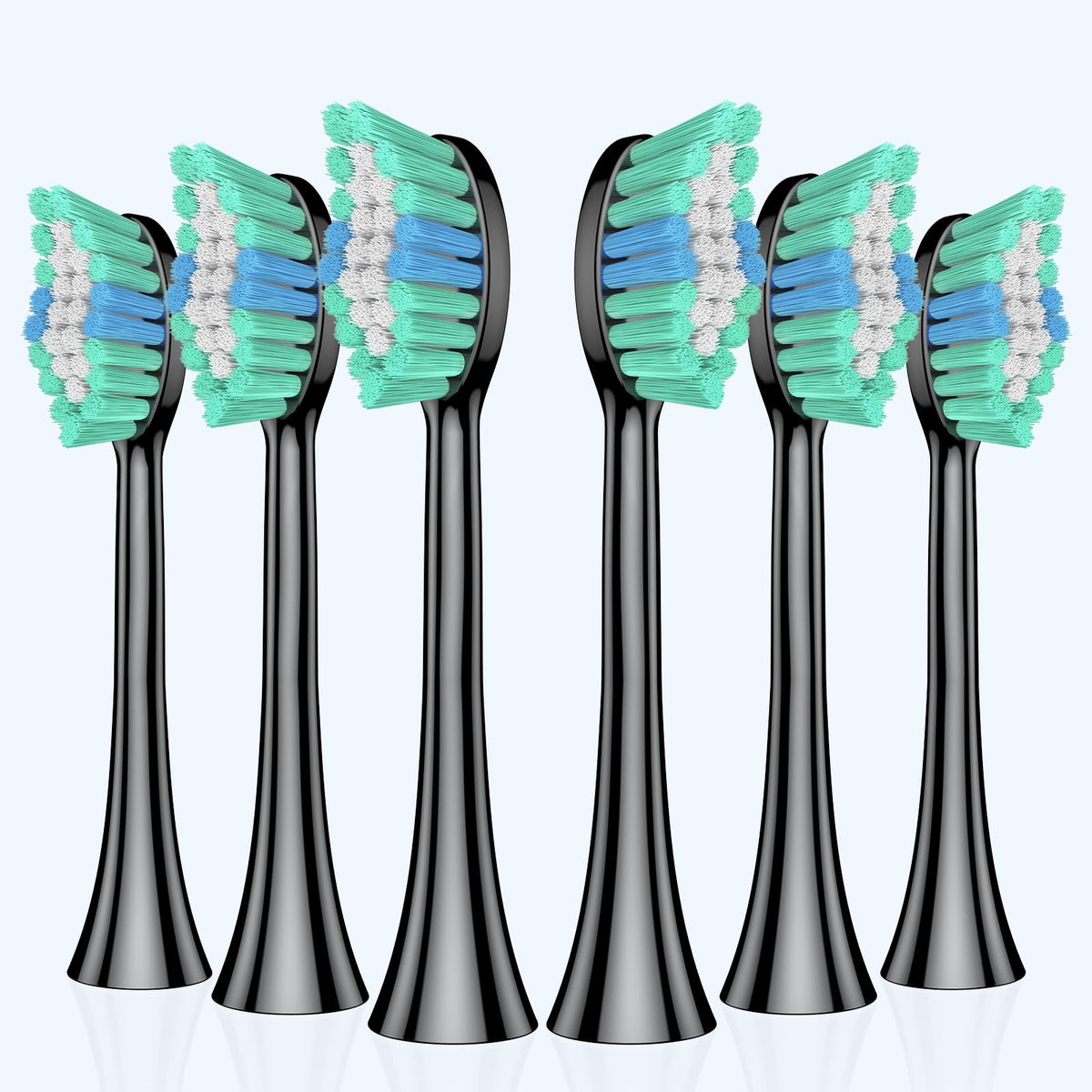 COSLUS vista frontal del pack seis cabezales, reposición práctica