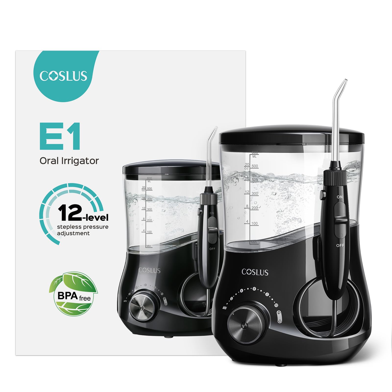 COSLUS E1 vista frontal con diseño compacto y beneficio estético